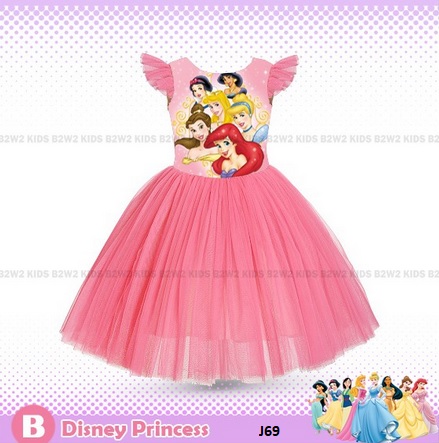 dress tutu princess cinderella pink
